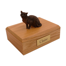 Burmese Himalayan, Sitting Figurine Pet Cremation Urn - Funeral.com, Inc.