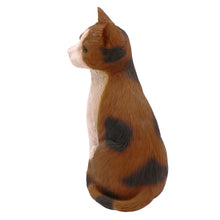 Calico Cat, Sitting Figurine Pet Cremation Urn - Funeral.com, Inc.