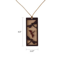 Carved Wood Dragonfly Pendant - Funeral.com, Inc.