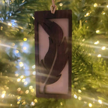 Carved Wood Feather Pendant - Funeral.com, Inc.