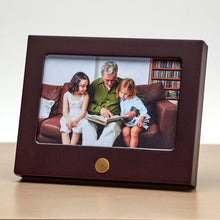 Cherry MDF Photo Frame Keepsake Urn - Funeral.com, Inc.