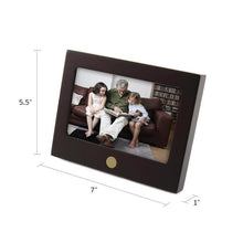 Cherry MDF Photo Frame Keepsake Urn - Funeral.com, Inc.
