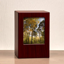 Cherry Photo Frame Extra Large Pet Cremation Urn - Funeral.com, Inc.