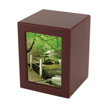 Cherry Photo Frame Large Pet Cremation Urn - Funeral.com, Inc.