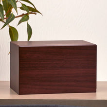 Cherry Woodgrain Box Adult Cremation Urn - Funeral.com, Inc.