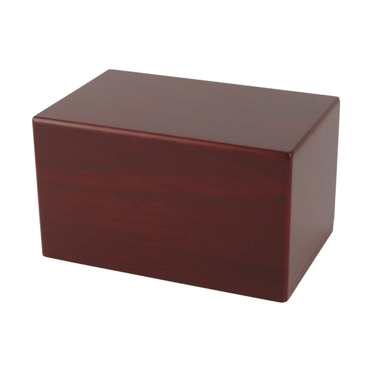 Cherry Woodgrain Box Adult Cremation Urn – Classic Memorial | Funeral ...