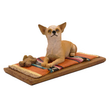 Chihuahua, Lying Down on a Blanket Figurine Pet Cremation Urn  - Funeral.com, Inc.