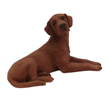 Chocolate Labrador, Lying Down Figurine Pet Cremation Urn - Funeral.com, Inc.
