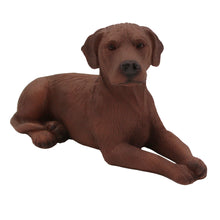 Chocolate Labrador, Resting Figurine Pet Cremation Urn - Funeral.com, Inc.