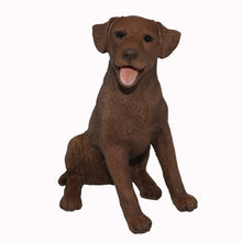 Chocolate Labrador, Sitting Figurine Pet Cremation Urn - Funeral.com, Inc.