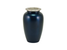 Classic Flag Lid Blue Scattering Adult Cremation Urn - Funeral.com, Inc.