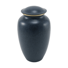 Classic Granite Blue Gold Accent Ring Adult Cremation Urn - Funeral.com, Inc.