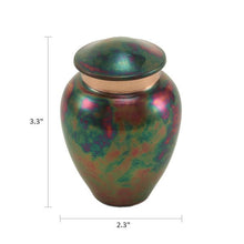 Classic Raku Keepsake Urn - Funeral.com, Inc.