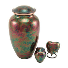 Classic Raku Stainless Steel Adult Cremation Urn - Funeral.com, Inc.