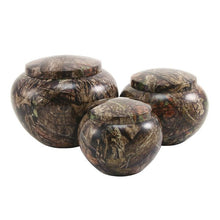 Classic Round Mossy Oak Extra Large Pet Cremation Urn - Funeral.com, Inc.