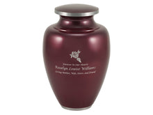 Classic Vase Form Garnet Extra Large Cremation Urn - Funeral.com, Inc.