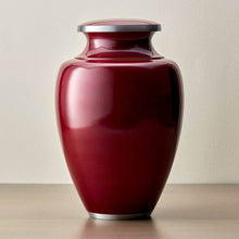 Classic Vase Form Garnet Extra Large Cremation Urn - Funeral.com, Inc.