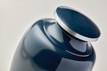 Classic Vase Form Navy Extra Large Cremation Urn - Funeral.com, Inc.