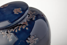 Classic Vase - Style Navy Ceramic Adult Cremation Urn - Funeral.com, Inc.