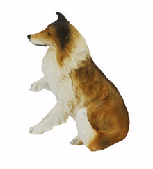 Collie, Paw Up Figurine Pet Cremation Urn - Funeral.com, Inc.