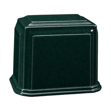 Companion Cultured Granite Cremation Urn for Ashes - Emerald Green