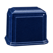 Companion Cultured Granite Cremation Urn for Ashes - Sapphire Blue