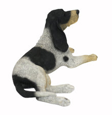 Coonhound, Lying Down Figurine Pet Cremation Urn - Funeral.com, Inc.