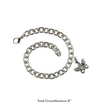 Cremation Bracelet with Butterfly Charm - Funeral.com, Inc.