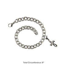Cremation Bracelet with Infinity Cross Charm - Funeral.com, Inc.