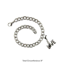 Cremation Bracelet with LOVE Charm - Funeral.com, Inc.