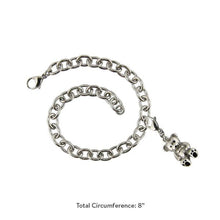 Cremation Bracelet with Teddy Bear Charm - Funeral.com, Inc.