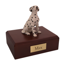 Dalmatian, Looking Up Figurine Pet Cremation Urn - Funeral.com, Inc.
