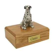 Dalmatian, Sitting Figurine Pet Cremation Urn - Funeral.com, Inc.