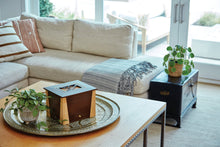 Dark Cherry Bamboo Adult Cremation Urn with Dove Design - Funeral.com, Inc.