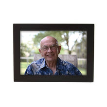 Dark Cherry Bamboo Adult Cremation Urn with Photo Frame - Funeral.com, Inc.