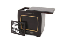 Dark Cherry MDF Bamboo Framed Cardinal Adult Cremation Urn - Funeral.com, Inc.