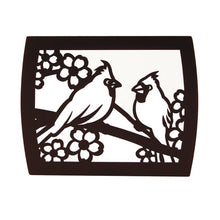 Dark Cherry MDF Bamboo Framed Cardinal Adult Cremation Urn - Funeral.com, Inc.