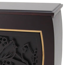 Dark Cherry MDF Bamboo Framed Cardinal Adult Cremation Urn - Funeral.com, Inc.