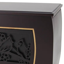 Dark Cherry MDF Bamboo Framed Cardinal Extra Large Cremation Urn - Funeral.com, Inc.
