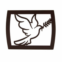 Dark Cherry MDF Bamboo Framed Dove Extra Large Cremation Urn - Funeral.com, Inc.