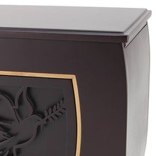 Dark Cherry MDF Bamboo Framed Dove Extra Large Cremation Urn - Funeral.com, Inc.