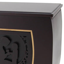 Dark Cherry MDF Bamboo Framed Mother & Child Extra Large Cremation Urn - Funeral.com, Inc.