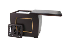 Dark Cherry MDF Bamboo Framed Mother & Child Extra Large Cremation Urn - Funeral.com, Inc.