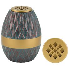 Diamond Teal Aluminum Adult Scattering Cremation Urn - Funeral.com, Inc.