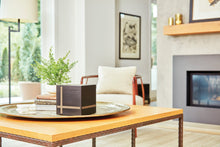 Ebony and Gray Contemporary Extra Large Cremation Urn - Funeral.com, Inc.