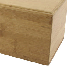 Eco - friendly Bamboo Secure Closure Adult Cremation Urn - Funeral.com, Inc.