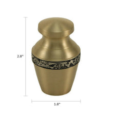 Elysium Bronze Keepsake Urn - Funeral.com, Inc.