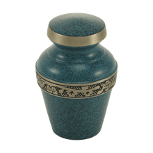 Elysium Evening Blue Keepsake Urn - Funeral.com, Inc.