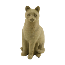 Fawn Cozy Cat Medium Pet Cremation Urn - Funeral.com, Inc.