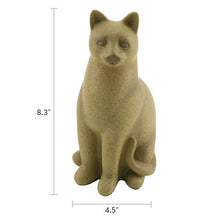 Fawn Cozy Cat Medium Pet Cremation Urn - Funeral.com, Inc.